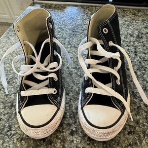 Girls size 1.5 worn for dance competitions only Converse